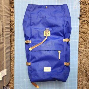Sandqvist Bright Blue Navy Backpack